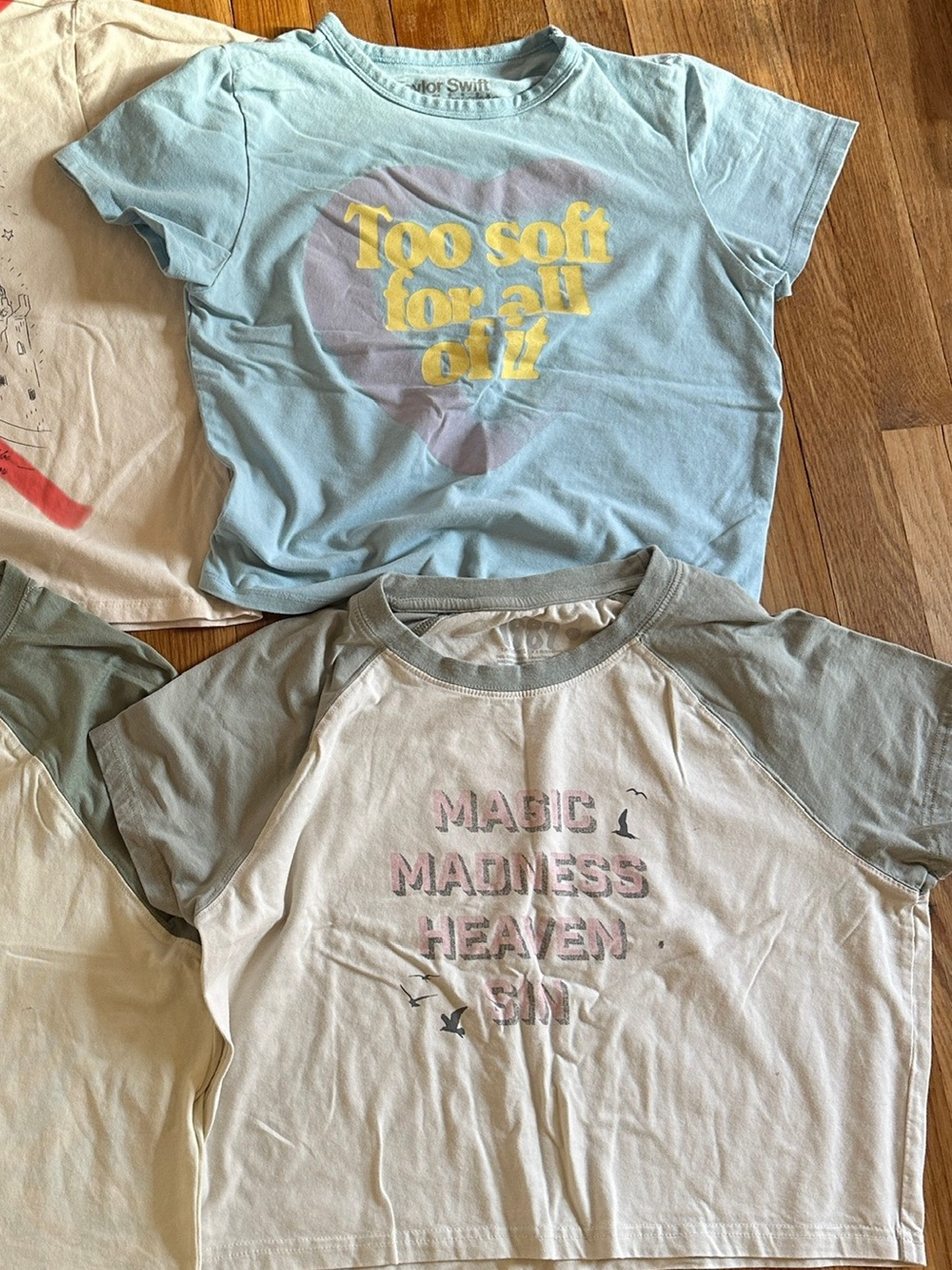 Taylor Swift Cropped Baby Tees